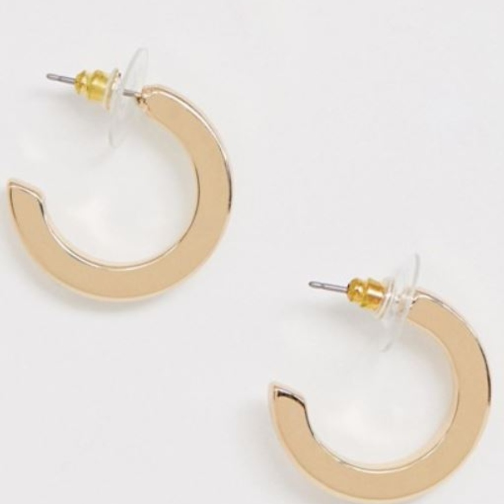 Mango Half Hoops in Gold